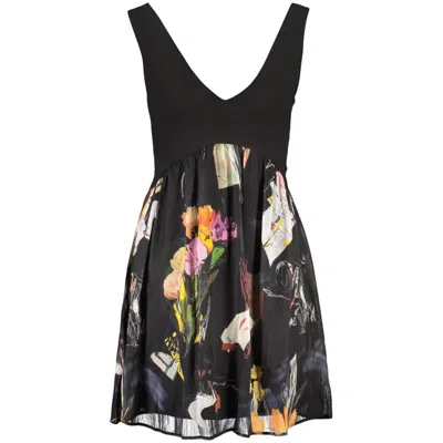 Desigual Black Polyester Women Dress