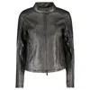 Desigual Black Polyester Women Jacket In Black