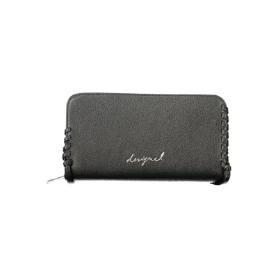 Desigual Black Polyethylene Wallet