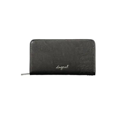 Desigual Black Polyethylene Wallet