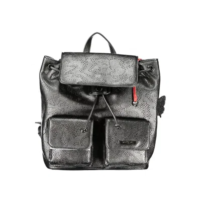 Desigual Black Polyurethane Women's Backpack