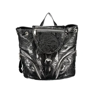 Desigual Black Polyurethane Women's Backpack