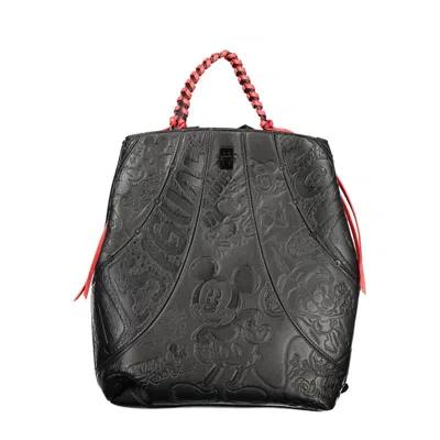 Desigual Black Polyurethane Women's Backpack
