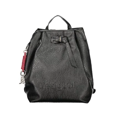 Desigual Black Polyurethane Women's Backpack