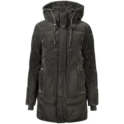 Desigual Black Polyurethane Women's Jacket