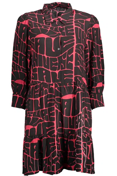 DESIGUAL BLACK VISCOSE DRESS