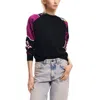 Desigual Floral Sleeve Sweater