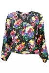 Desigual Black Viscose Women Top In Black