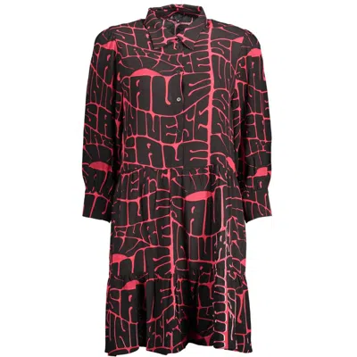 Desigual Black Viscose Women Dress