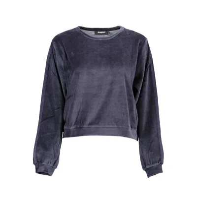 Desigual Blue Cotton Women's Sweater
