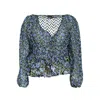 Desigual Blue Polyester Sweater In Blue