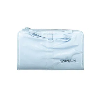 Desigual Blue Polyethylene Wallet