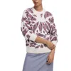 Desigual Leaf Print Sweater