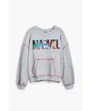 Desigual Boys Boys's Marvel Sweatshirt In Gray