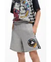 Desigual Boys Boys's Mickey Mouse Shorts In Black
