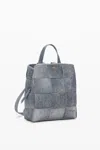 Desigual Braided Backpack M In Blue
