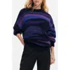 Desigual Knit Sweater In Purple