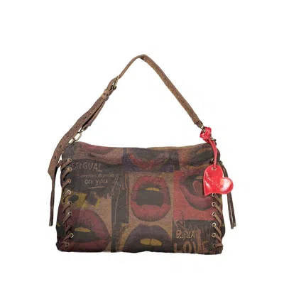 Desigual Brown Cotton Women's Women's Bag