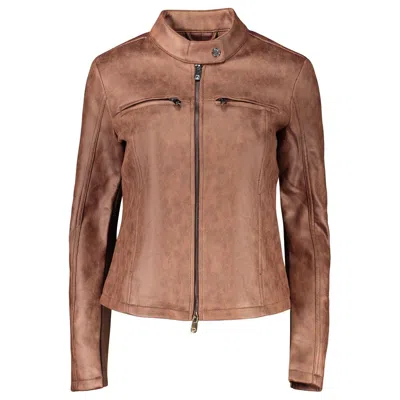 Desigual Brown Polyester Womens Jacket