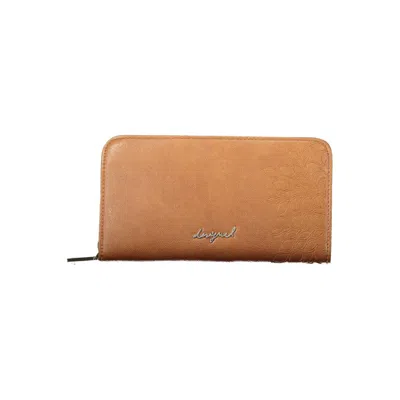 Desigual Brown Polyethylene Wallet