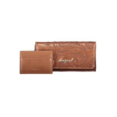 Desigual Brown Polyurethane Women's Wallet
