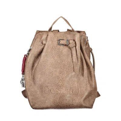 Desigual Brown Polyurethane Women's Women's Backpack