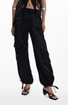 Desigual Cargo Pants In Black