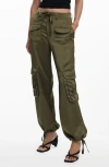 Desigual Cargo Pants In Green