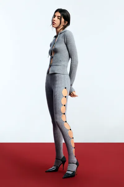 Desigual Cashmere Tights Egonlab In Black