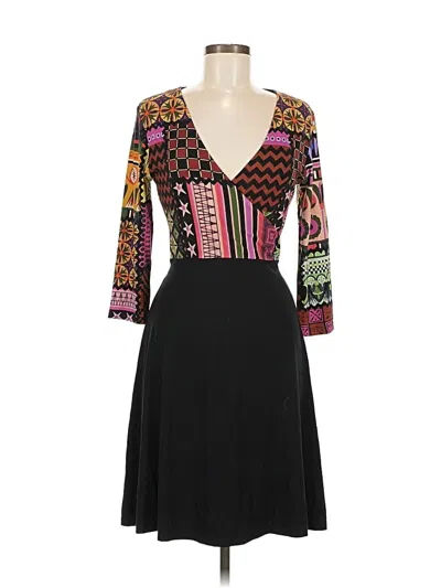 Pre-owned Desigual Casual Dress In Black