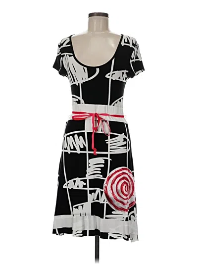 Pre-owned Desigual Casual Dress In Black