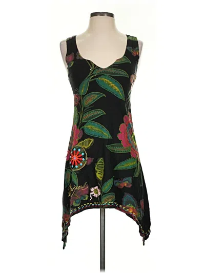 Pre-owned Desigual Casual Dress In Black