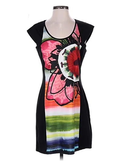Pre-owned Desigual Casual Dress In Black