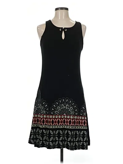 Pre-owned Desigual Casual Dress In Black