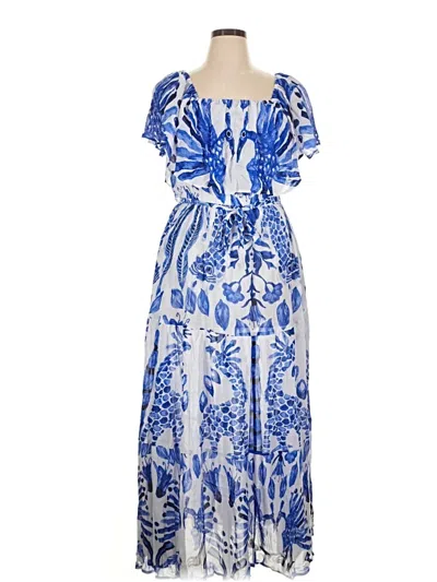 Desigual Casual Dress In Blue
