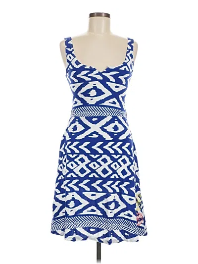 Pre-owned Desigual Casual Dress In Blue
