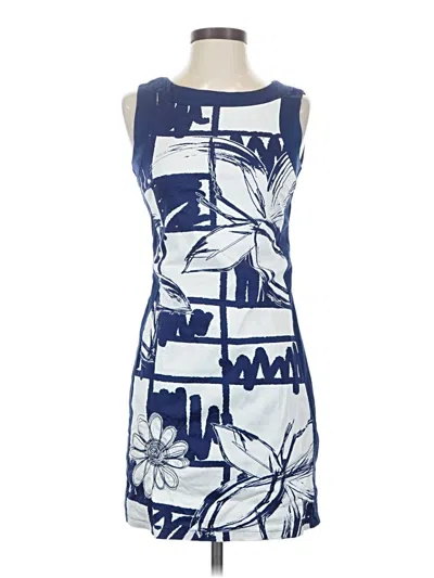 Pre-owned Desigual Casual Dress In Blue