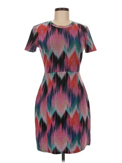 Pre-owned Desigual Casual Dress In Burgundy
