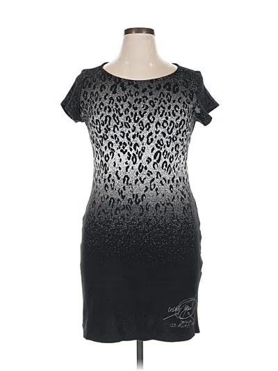 Pre-owned Desigual Casual Dress In Gray