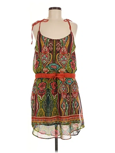 Pre-owned Desigual Casual Dress In Green