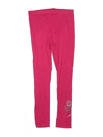 Pre-owned Desigual Kids' Casual Pants In Pink