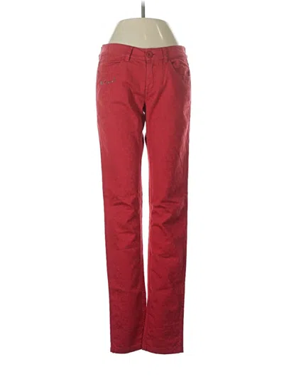 Pre-owned Desigual Casual Pants In Red