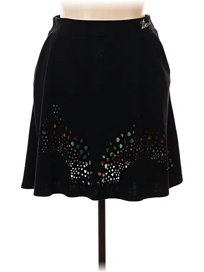 Pre-owned Desigual Casual Skirt In Black