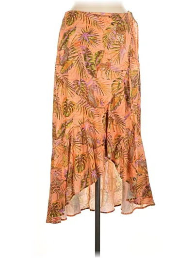 Pre-owned Desigual Casual Skirt In Orange