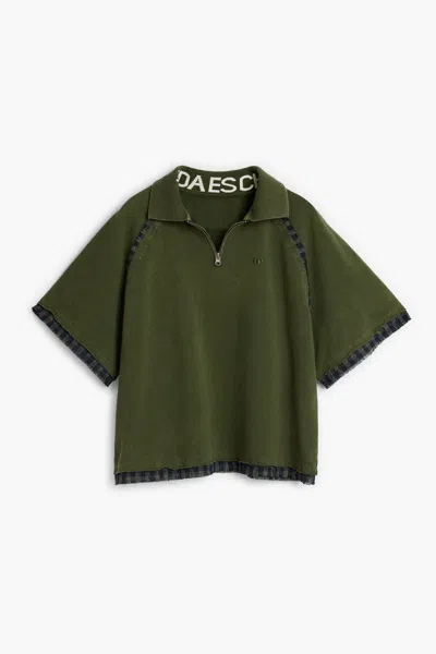 Desigual Checked Shirt In Green