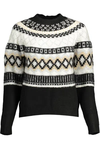 DESIGUAL CHIC CONTRASTING DETAIL WOMEN'S SWEATER