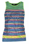 Desigual Green Cotton Women Top In Green