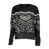 Desigual Chic Turtleneck Sweater With Contrast Detail