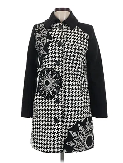 Pre-owned Desigual Coat In Black