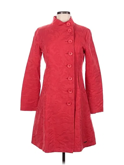 Pre-owned Desigual Coat In Red